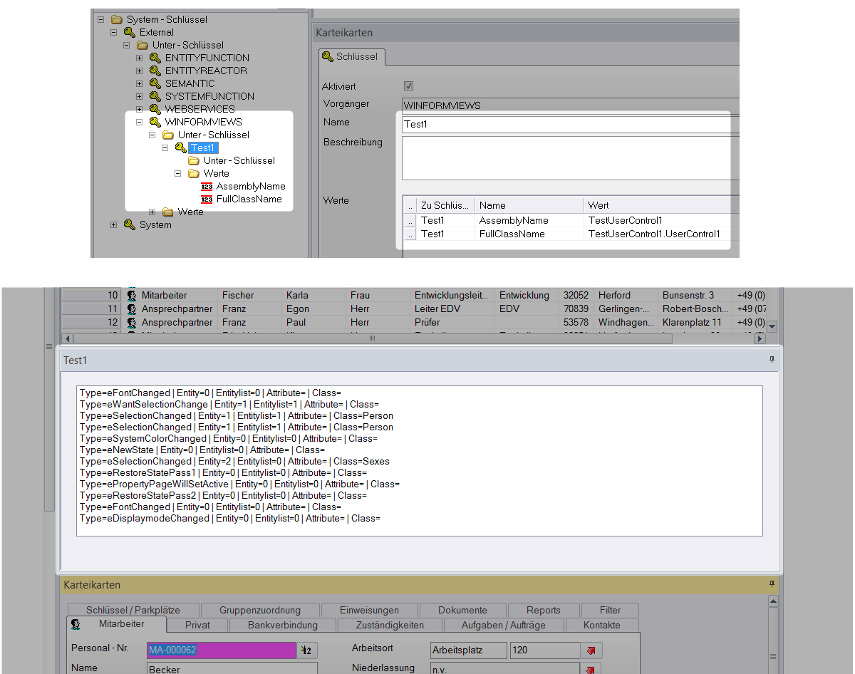 DotNET-View in Dockingpanes