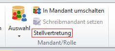 Stellvertreter-Unterstützung