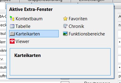 Tastaturkürzel für Wechsel der DockingPane